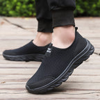 Damen Atmungsaktive Slip-On Sneakers mit flexibler Sohle