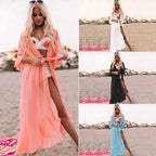 Damen Strandkimono mit luxuriösem Wellenmuster R&B