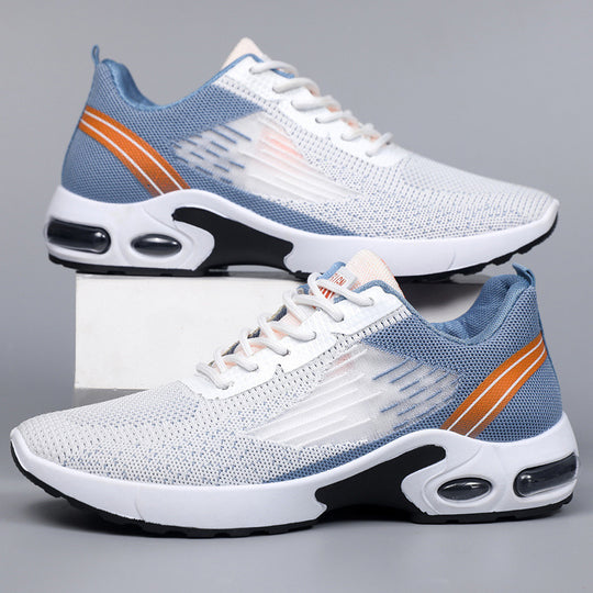 Damen Komfortable Dämpfungs-Sneaker mit atmungsaktiver Mesh-Oberfläche und elastischer Konstruktion R&B