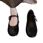 Damen elegante Ballerinas mit modischem Riemchen und dekorativem Schmuckdetail R&B