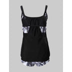 Damen Tankini-Set mit raffinierten Rüschendetails und sportlichem Schnitt R&B