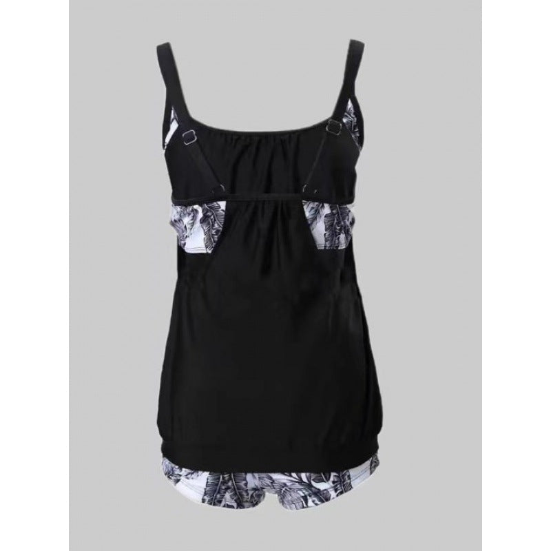 Damen Tankini-Set mit raffinierten Rüschendetails und sportlichem Schnitt R&B