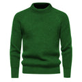 Herren Grobstrickpullover mit hohem Kragen und zeitlosem Design R&B