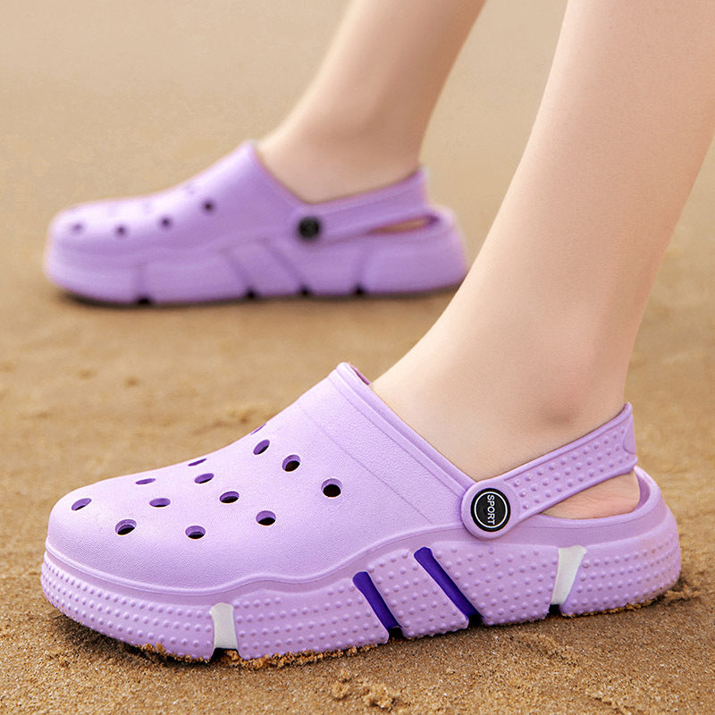 Damen Komfortable und atmungsaktive Clogs mit rutschfester Sohle R&B