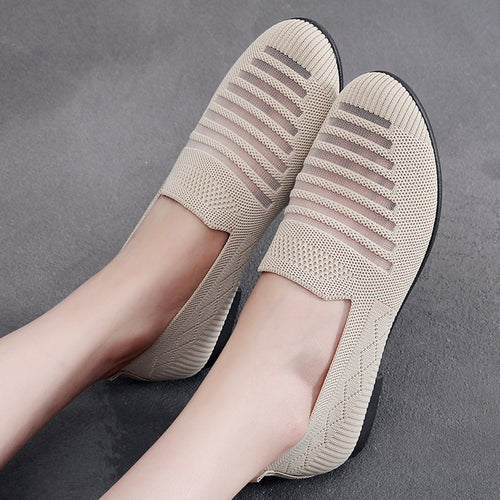 Damen Bequeme Slip-On Schuhe R&B