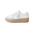 Damen Sneakers im sportlich-eleganten Design mit atmungsaktiver Obermaterialkombination und rutschfester Sohle