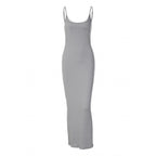 Damen Elegantes langes Kleid mit Spaghettiträgern und femininer Silhouette R&B