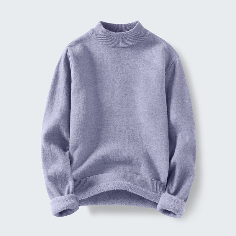 Damen Kuscheliger Stehkragenpullover R&B