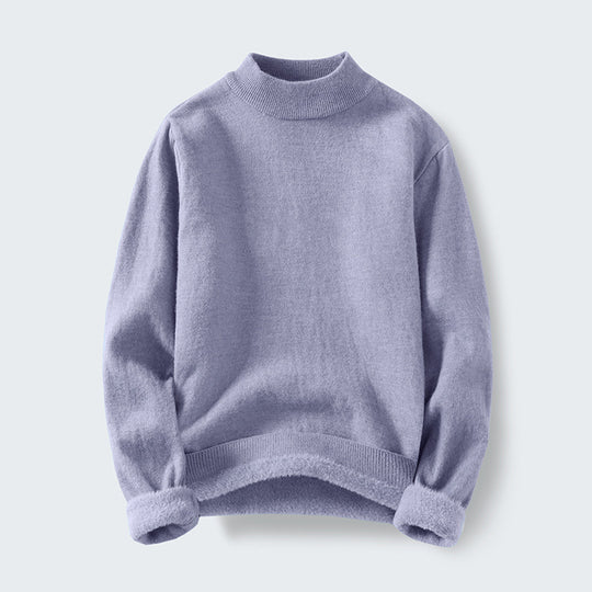 Damen Kuscheliger Stehkragenpullover R&B