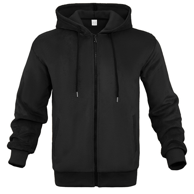 Herren Sportliche Kapuzenjacke mit atmungsaktiven Eigenschaften R&B