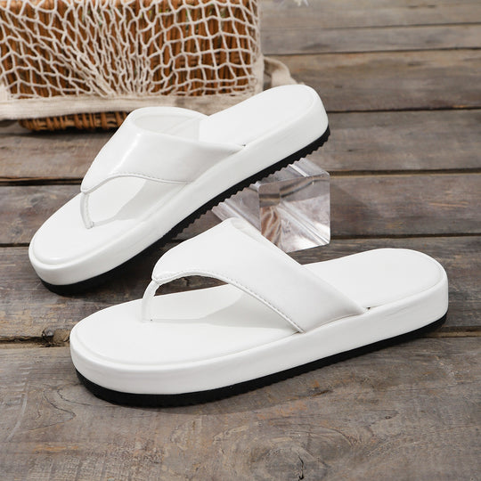 Damen Komfortable Zehensandalen mit ergonomischem Fußbett und rutschfester Sohle R&B