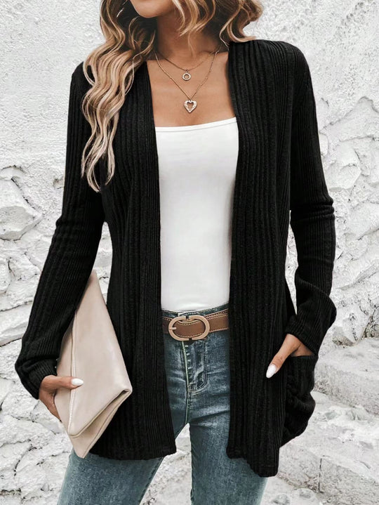 Damen lässiger Strickmantel R&B