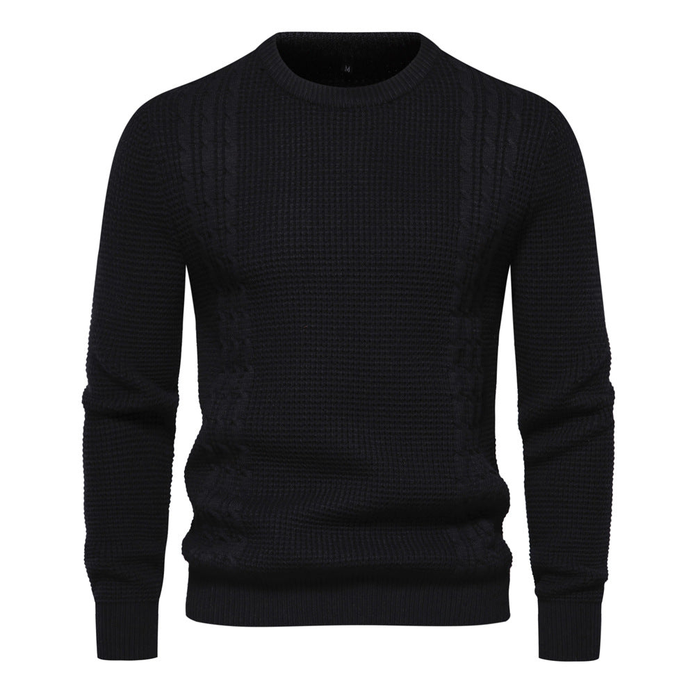 Herren Strickpullover mit modernem Strukturdesign R&B