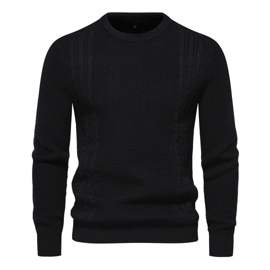 Herren Strickpullover mit modernem Strukturdesign R&B