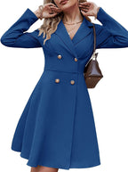 Damen Elegante und modische Blazer-Kleid