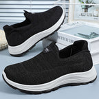 Damen Atmungsaktive Komfort-Sneaker mit elastischem Einsatz und dämpfender Sohle R&B