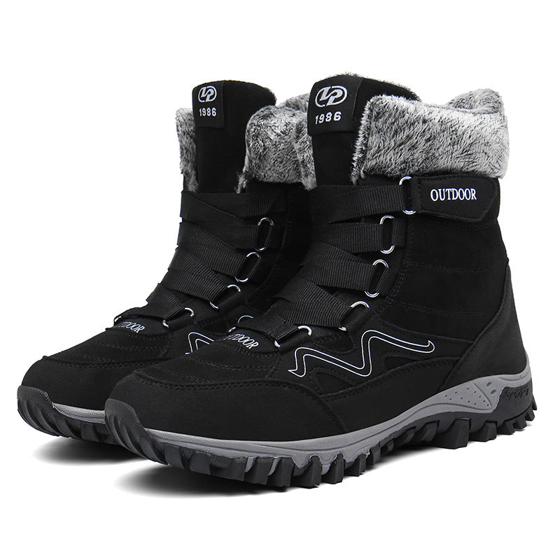 Damen Wasserdichte Winterstiefel mit Fleece-Innenfutter R&B