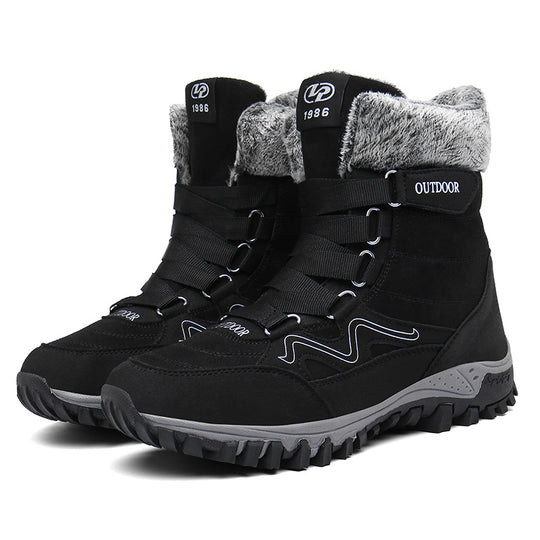 Damen Wasserdichte Winterstiefel mit Fleece-Innenfutter R&B