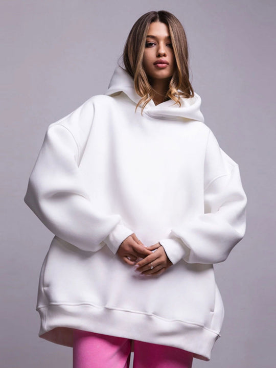 Damen bequemer Oversized Hoodie R&B