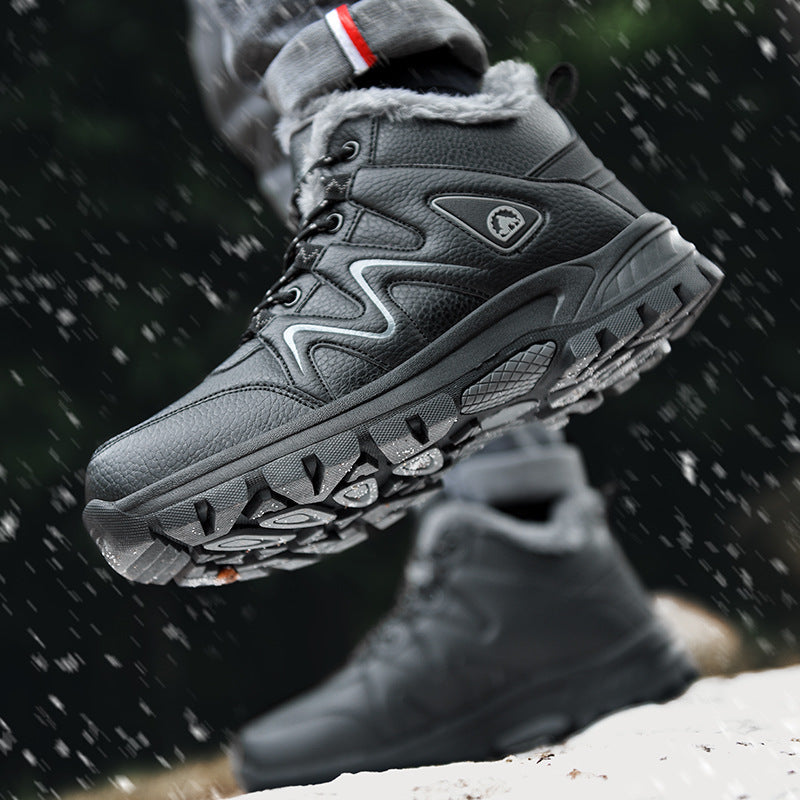 Damen Winterwanderschuhe mit isolierendem Futter und rutschfester Profilsohle R&B