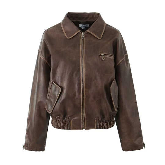 Damen jacke mit modernem Schnitt und praktischen Reißverschlusstaschen R&B