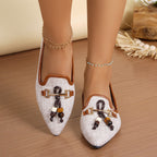 Damen Ballerinas mit modischem Dekor und elegantem Schnitt R&B