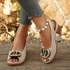 Damen Slingpumps mit eleganter Schnalle R&B