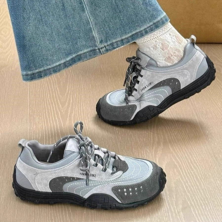 Damen Lauf- und Freizeitschuhe mit atmungsaktiver Mesh-Oberfläche und widerstandsfähiger Sohle R&B
