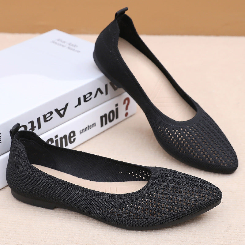 Damen Atmungsaktive und flexible Ballerinas mit elegantem Design R&B