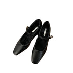 Damen Elegante Ballerinas mit verstellbarem Riemen und komfortabler Innensohle R&B