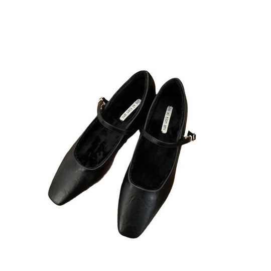 Damen Elegante Ballerinas mit verstellbarem Riemen und komfortabler Innensohle R&B