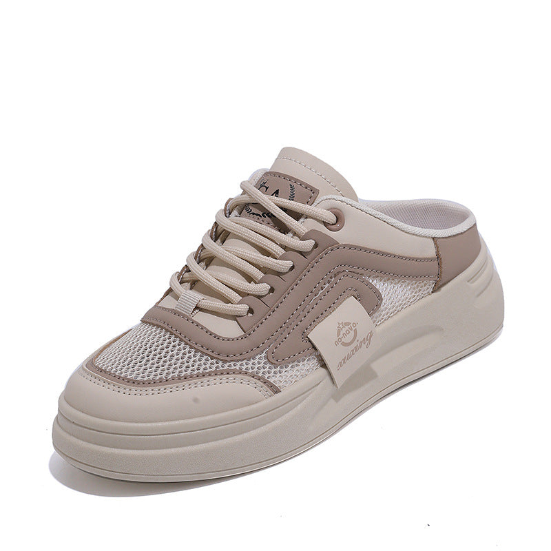 Damen komfortable Sneaker mit atmungsaktivem Mesh-Obermaterial und dämpfender Sohle R&B