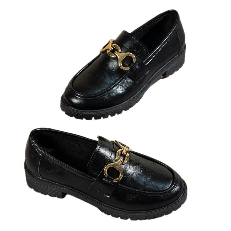Damen Elegante Mokassins mit modischen Metallakzenten R&B