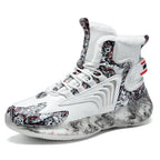 Damen Trendige High-Top Sneakers