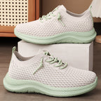 Damen Atmungsaktive Freizeitsneaker mit flexiblem Obermaterial und innovativer Dämpfung