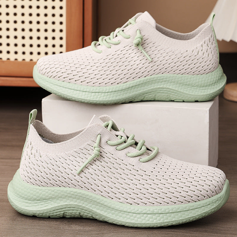 Damen Atmungsaktive Freizeitsneaker mit flexiblem Obermaterial und innovativer Dämpfung