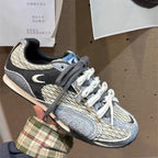 Damen leichte Mesh-Sneaker mit rutschfester Sohle und optimaler Atmungsaktivität R&B