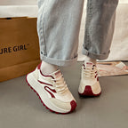 Damen Chunky Sneakers mit verstärkter Dämpfung und rutschfester Sohle R&B