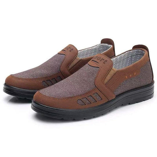 Damen sportliche Slip-On Sneakers mit atmungsaktivem Mesh-Obermaterial R&B