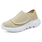 Damen Bequeme Slip-On Sneaker mit elastischem Obermaterial und rutschfester Sohle R&B