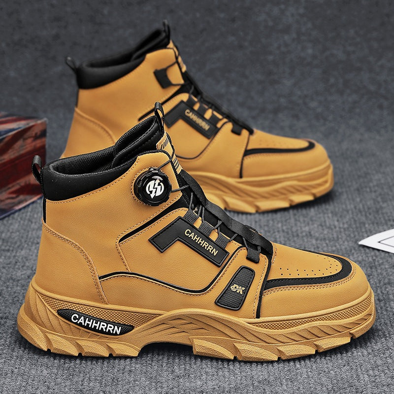 Damen Hochwertige High-Top Sneakers mit innovativem Schnellschnürsystem R&B