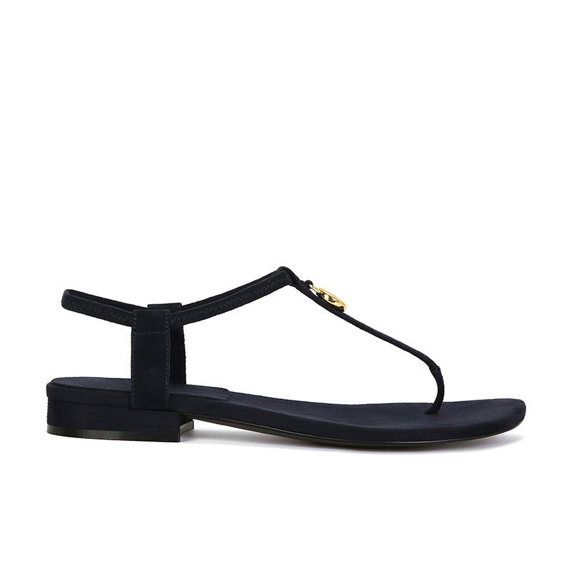 Damen Lederige Sandalen R&B