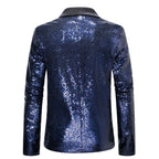Damen Glamouröser Pailletten Blazer R&B