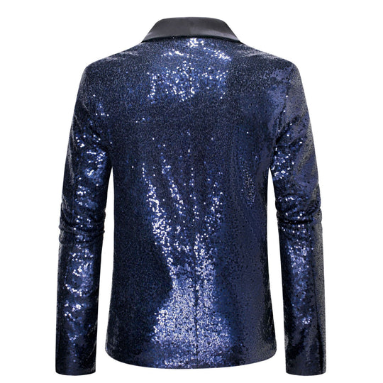 Damen Glamouröser Pailletten Blazer R&B