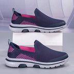 Damen Atmungsaktive Slip-On Sneakers mit elastischem Aufbau R&B