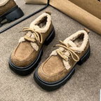 Damen gefütterte Laufsohlen-Stiefeletten R&B