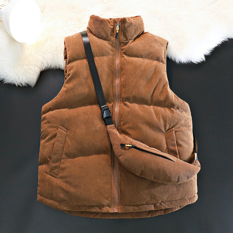 Damen Steppweste mit praktischen Taschen und hochwertiger Fleece-Innenausstattung