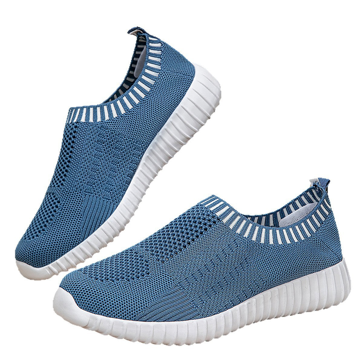 Damen Flexibele Slip-On Sneakers