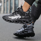 Damen Sportliche Sneakers mit innovativem Schnellschnürsystem und atmungsaktivem Obermaterial