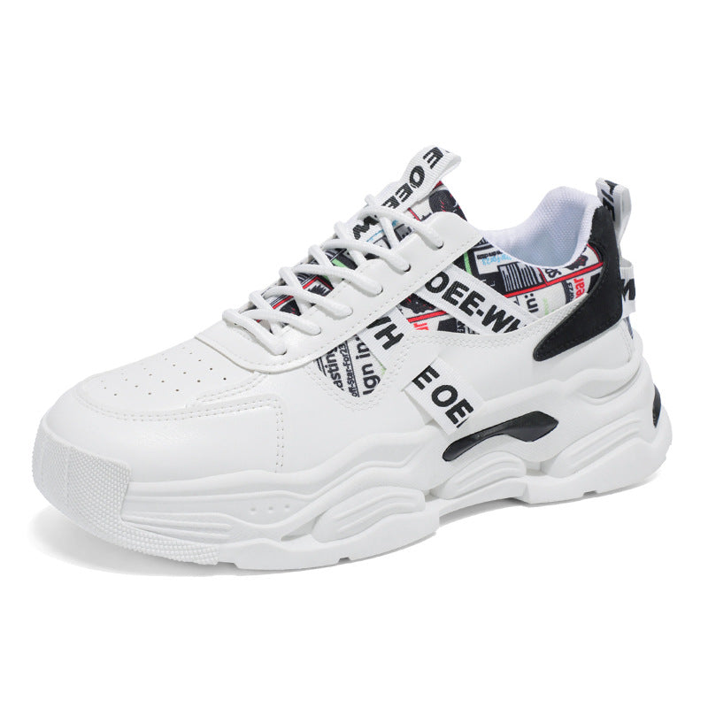 Damen Sportliche Chunky Sneakers mit modernem grafischen Design